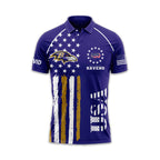 B.ravens | Premium  American Semiquincentennial Polo Shirt Td