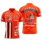 C.browns | Premium  American Semiquincentennial Polo Shirt Td
