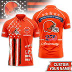 C.browns | Premium  American Semiquincentennial Polo Shirt Td