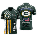 Gb.packers | Premium  American Semiquincentennial Polo Shirt Td