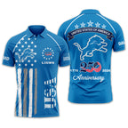 D.lions | Premium  American Semiquincentennial Polo Shirt Td