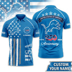 D.lions | Premium  American Semiquincentennial Polo Shirt Td