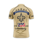 No.saints | Premium  American Semiquincentennial Polo Shirt Td
