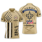 No.saints | Premium  American Semiquincentennial Polo Shirt Td