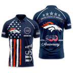 D.broncos | Premium  American Semiquincentennial Polo Shirt Td