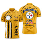 P.steelers | Premium  American Semiquincentennial Polo Shirt Td