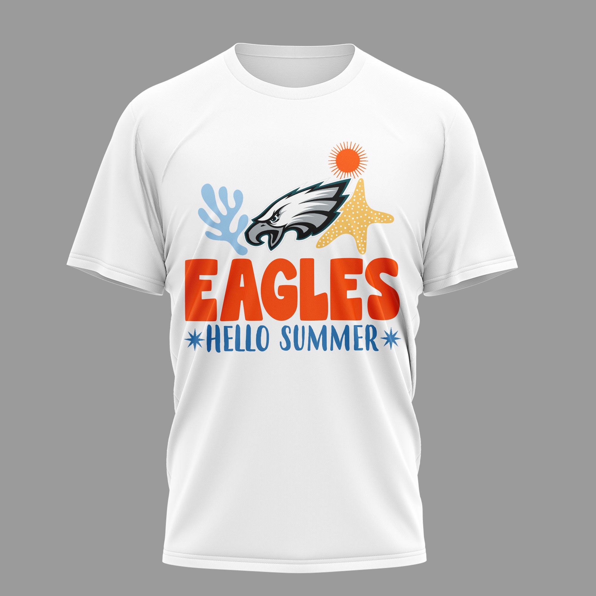 P.eagles | Premium  Hello Summer 3d T-shirt Nf1