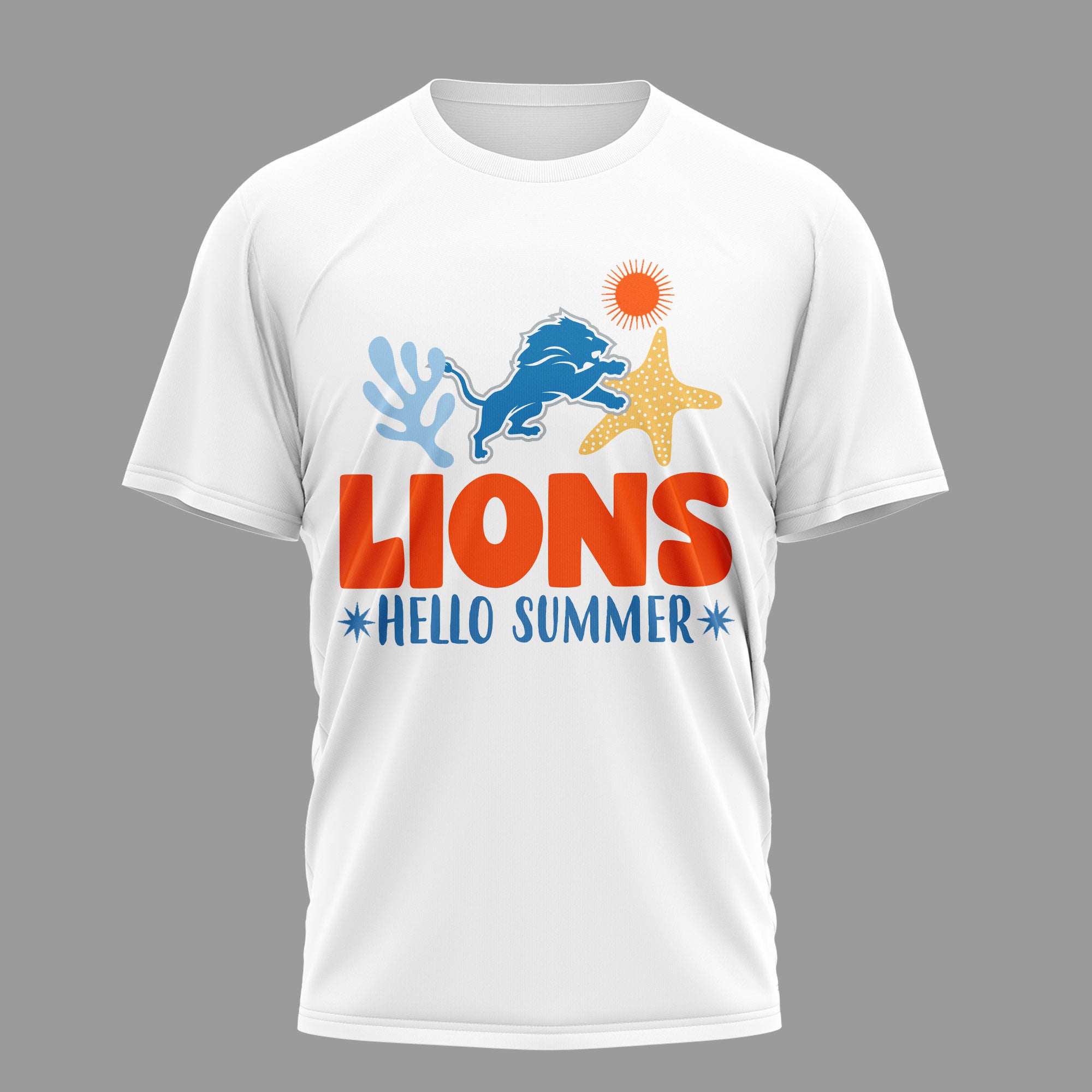 D.lions | Premium  Hello Summer 3d T-shirt Nf1