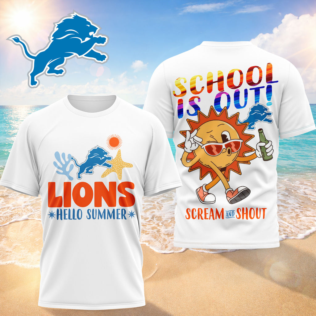D.lions | Premium  Hello Summer 3d T-shirt Nf1