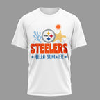 P.steelers | Premium  Hello Summer 3d T-shirt Nf1