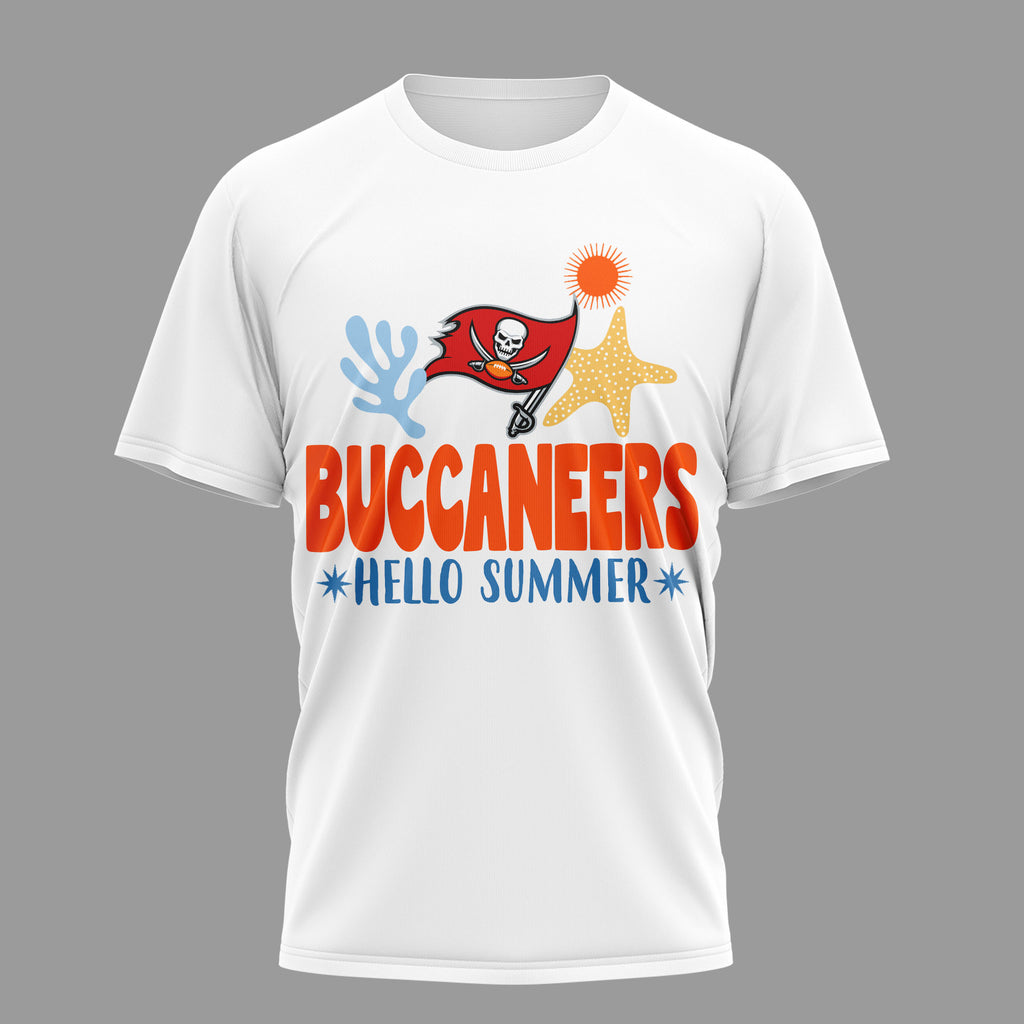 Tb.buccaneers | Premium  Hello Summer 3d T-shirt Nf1