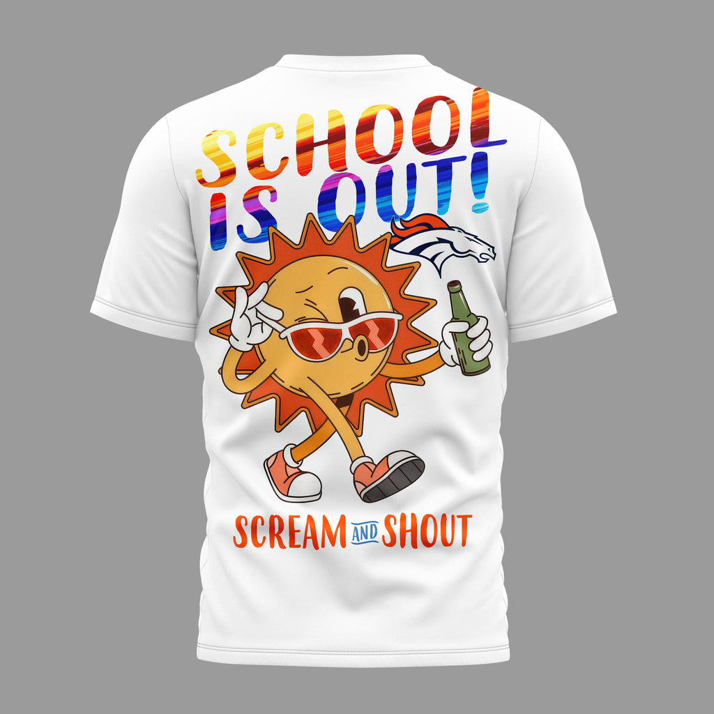 D.broncos | Premium  Hello Summer 3d T-shirt Nf1