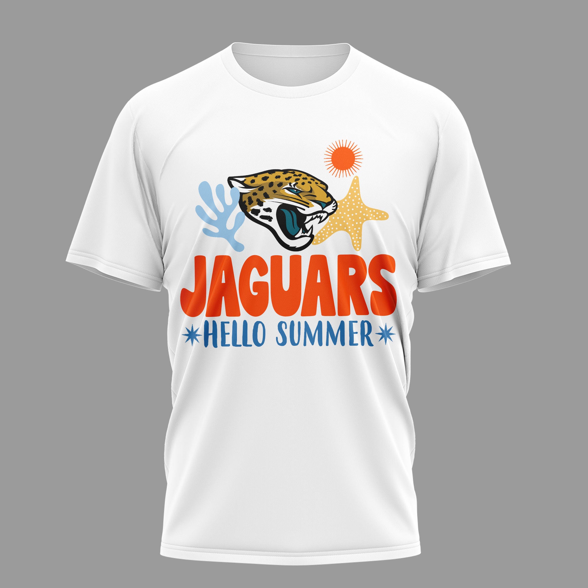 J.jaguars | Premium  Hello Summer 3d T-shirt Nf1