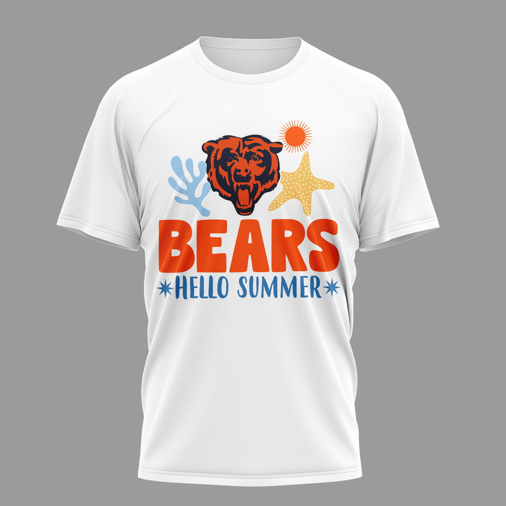 C.bears | Premium  Hello Summer 3d T-shirt Nf1