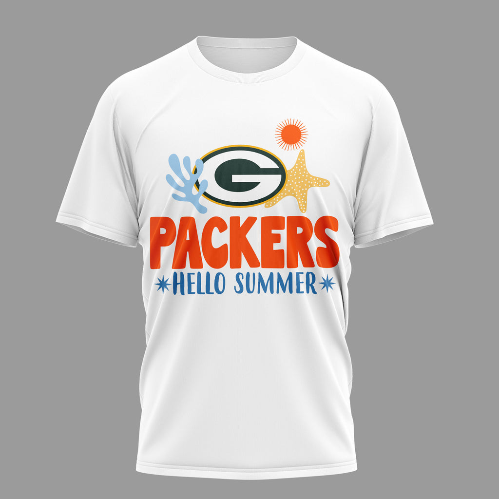 Gb.packers | Premium  Hello Summer 3d T-shirt Nf1