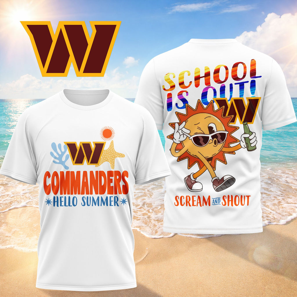 W.commanders | Premium  Hello Summer 3d T-shirt Nf1