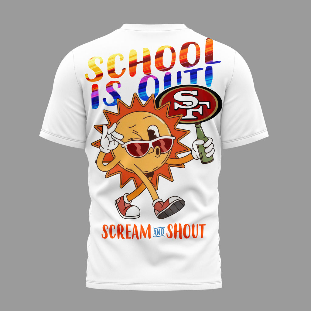Sf.49ers | Premium  Hello Summer 3d T-shirt Nf1