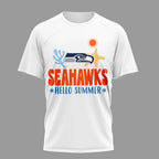 S.seahawks | Premium  Hello Summer 3d T-shirt Nf1