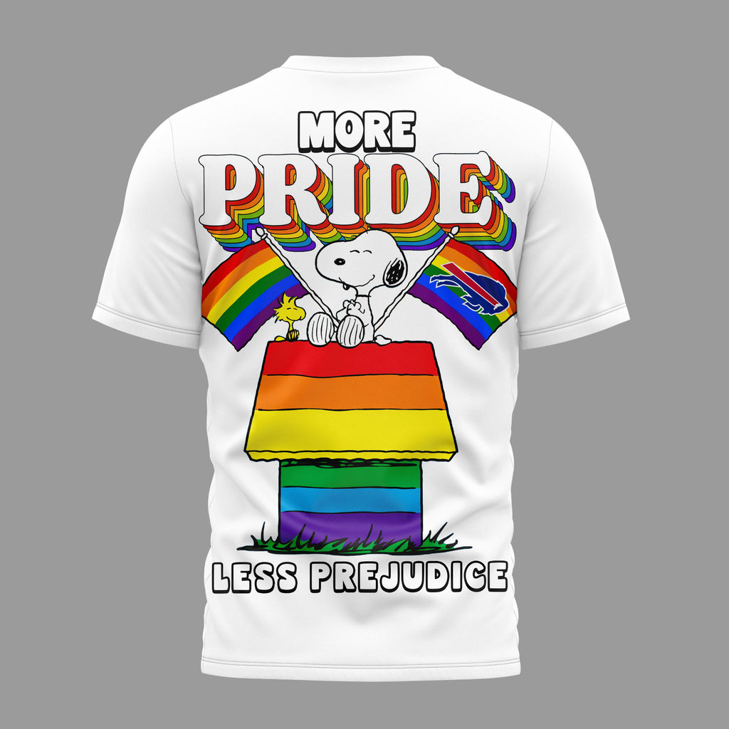 B.bills | Premium  Snoopy Pride Month 3d T-shirt Nf1