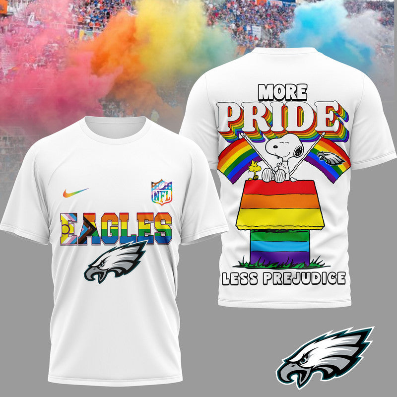 P.eagles | Premium  Snoopy Pride Month 3d T-shirt Nf1