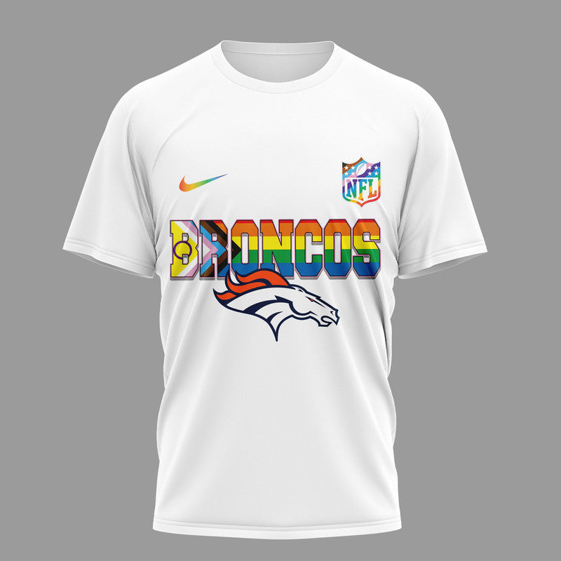 D.broncos | Premium  Snoopy Pride Month 3d T-shirt Nf1