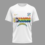 La.chargers | Premium  Snoopy Pride Month 3d T-shirt Nf1