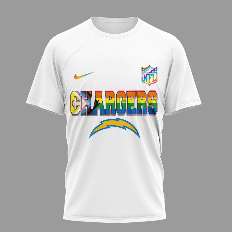 La.chargers | Premium  Snoopy Pride Month 3d T-shirt Nf1