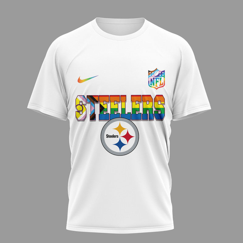 P.steelers | Premium  Snoopy Pride Month 3d T-shirt Nf1