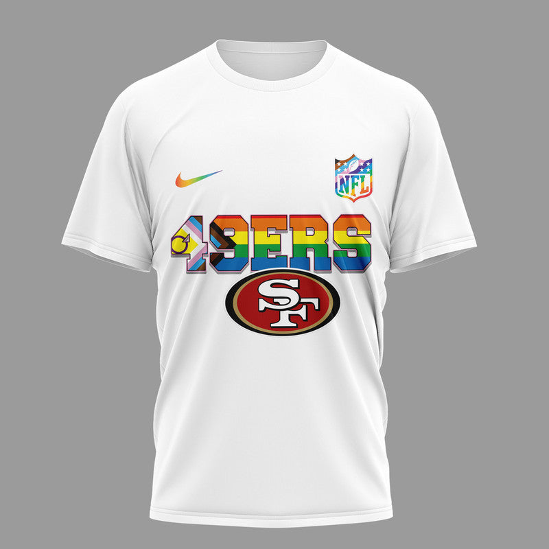 Sf.49ers | Premium  Snoopy Pride Month 3d T-shirt Nf1