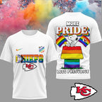 Kc.chiefs | Premium  Snoopy Pride Month 3d T-shirt Nf1