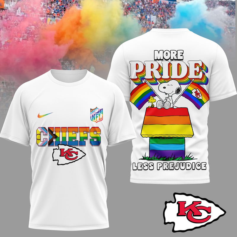 Kc.chiefs | Premium  Snoopy Pride Month 3d T-shirt Nf1