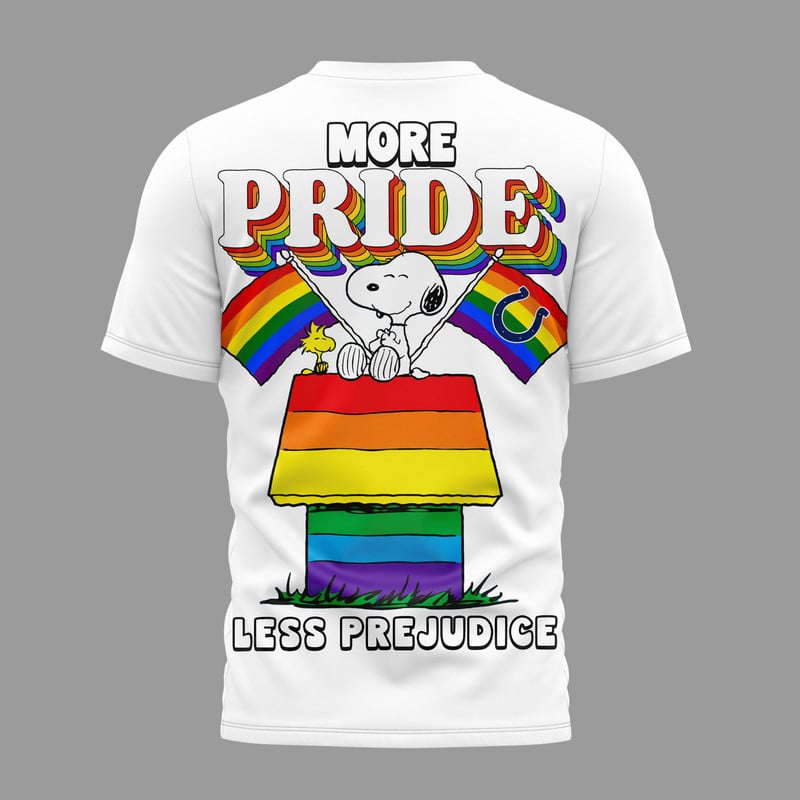 I.colts | Premium  Snoopy Pride Month 3d T-shirt Nf1