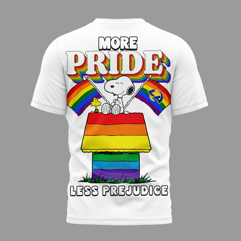 La.rams | Premium  Snoopy Pride Month 3d T-shirt Nf1