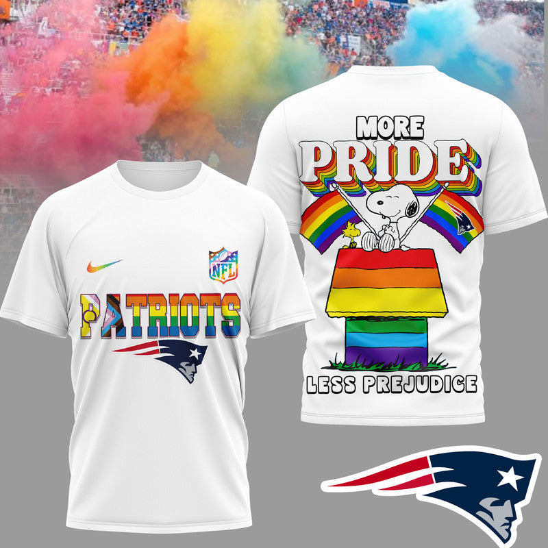 Ne.patriots | Premium  Snoopy Pride Month 3d T-shirt Nf1