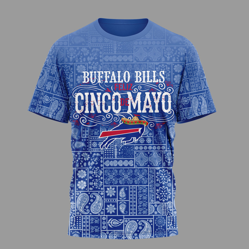 B.bills | Premium  Hola Bitchatos Cinco De Mayo 3d T-shirt Nf1