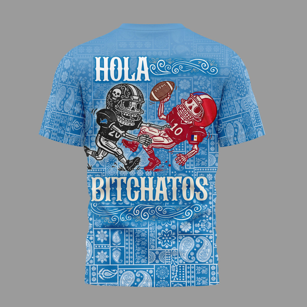D.lions | Premium  Hola Bitchatos Cinco De Mayo 3d T-shirt Nf1