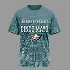 P.eagles | Premium  Hola Bitchatos Cinco De Mayo 3d T-shirt Nf1