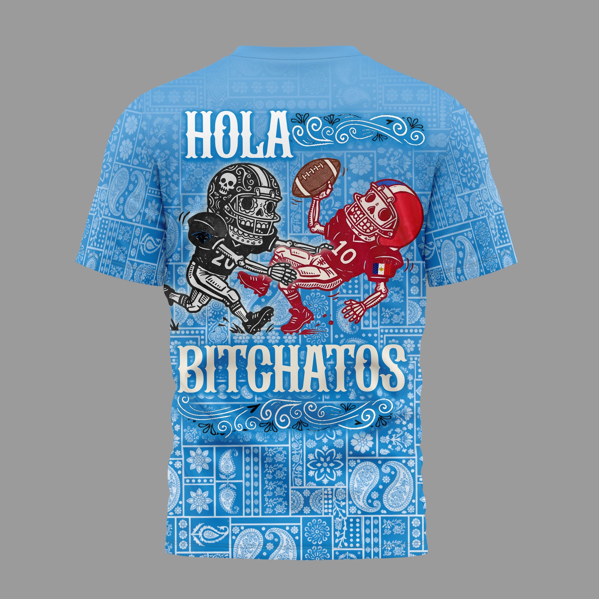C.panthers | Premium  Hola Bitchatos Cinco De Mayo 3d T-shirt Nf1
