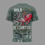 Gb.packers | Premium  Hola Bitchatos Cinco De Mayo 3d T-shirt Nf1