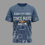 S.seahawks | Premium  Hola Bitchatos Cinco De Mayo 3d T-shirt Nf1