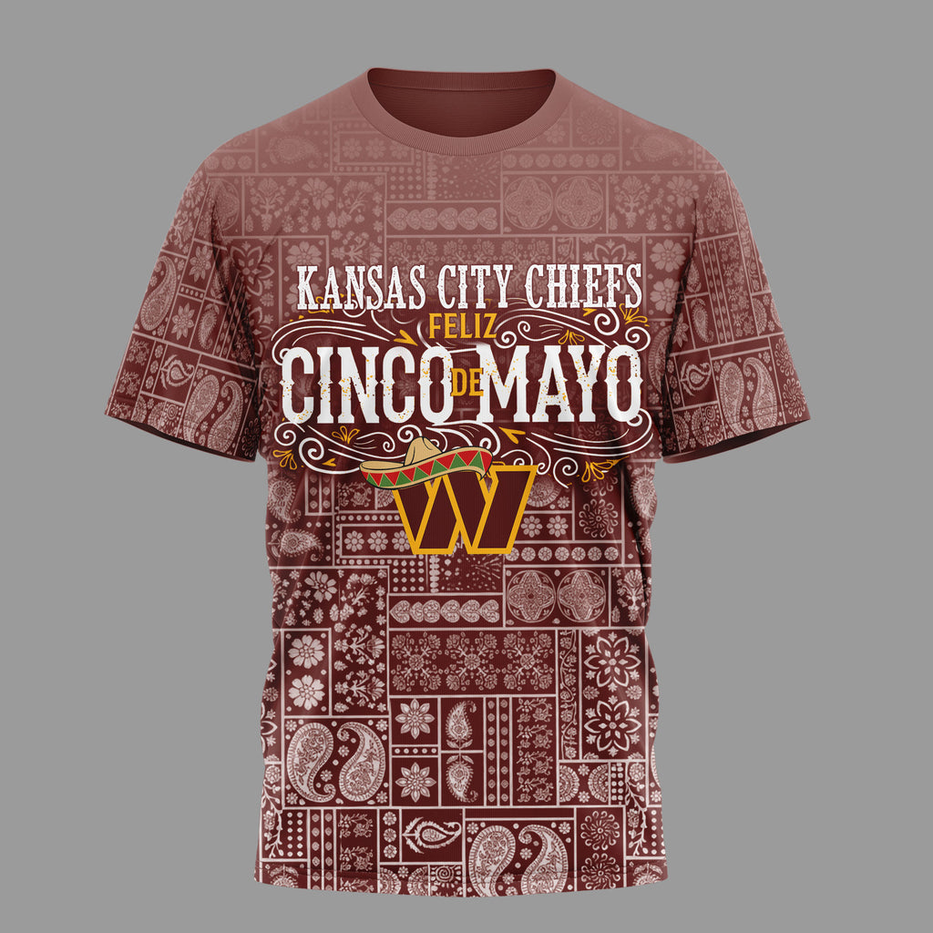 W.commanders | Premium  Hola Bitchatos Cinco De Mayo 3d T-shirt Nf1