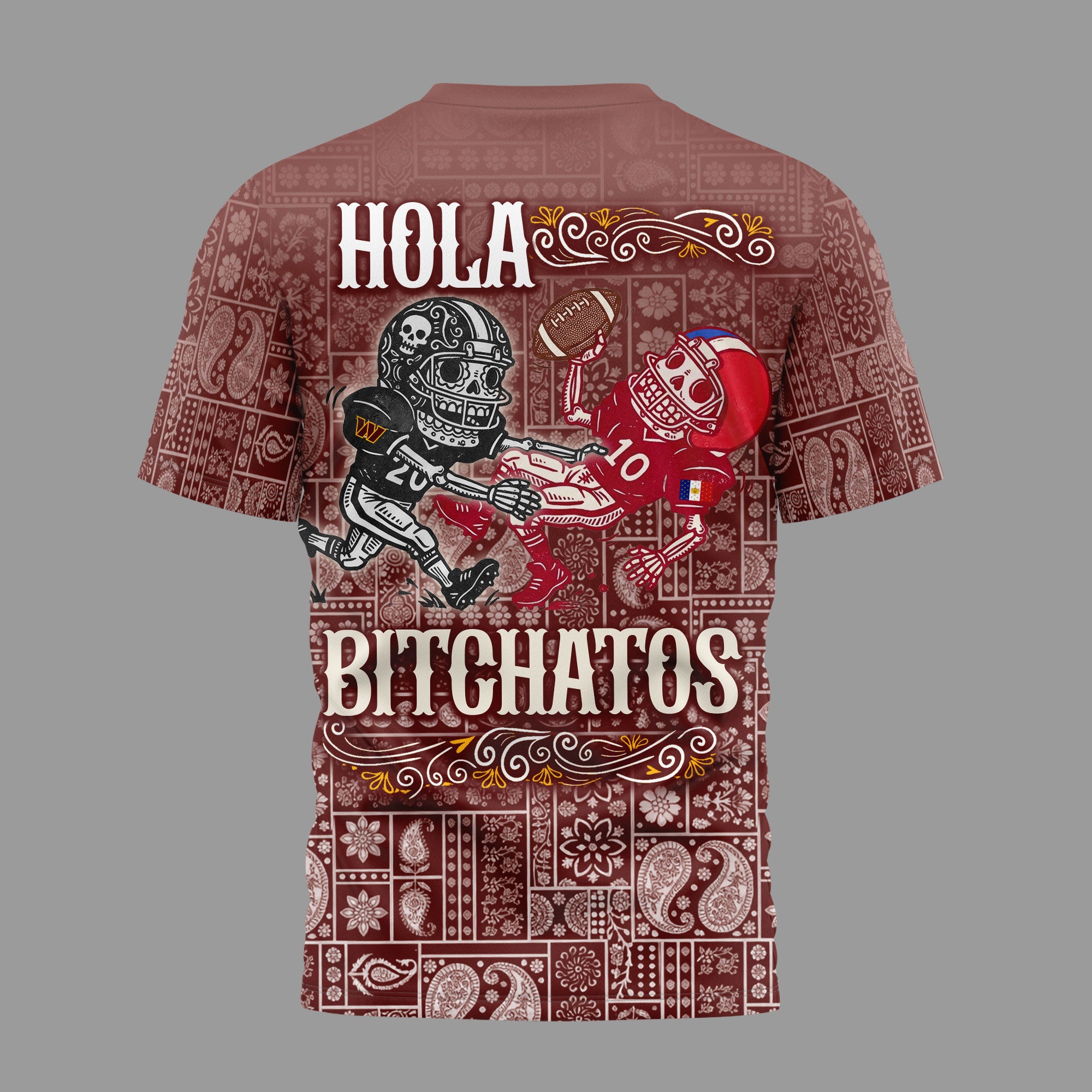 W.commanders | Premium  Hola Bitchatos Cinco De Mayo 3d T-shirt Nf1