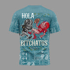 J.jaguars | Premium  Hola Bitchatos Cinco De Mayo 3d T-shirt Nf1