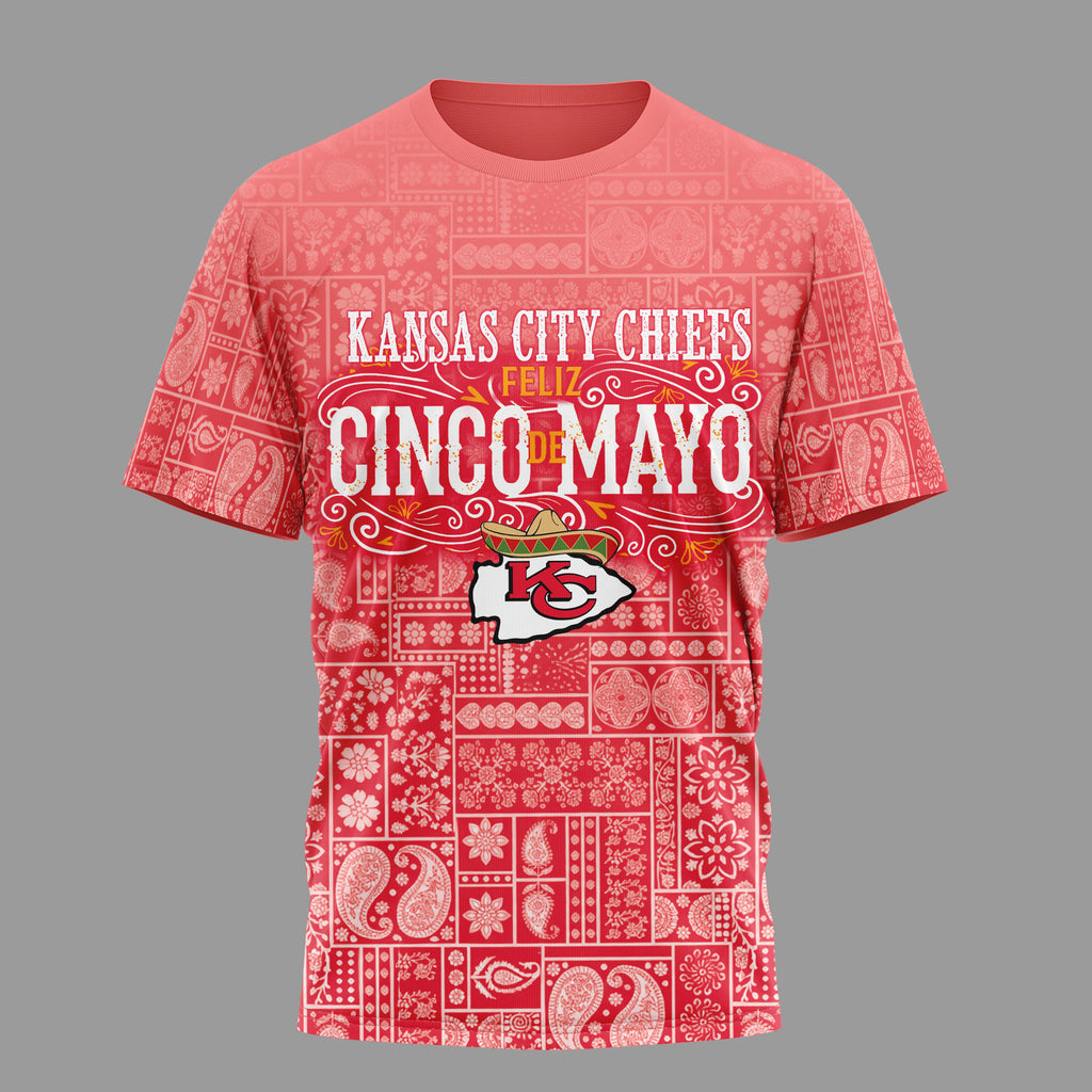 Kac.chiefs | Premium  Hola Bitchatos Cinco De Mayo 3d T-shirt Nf1