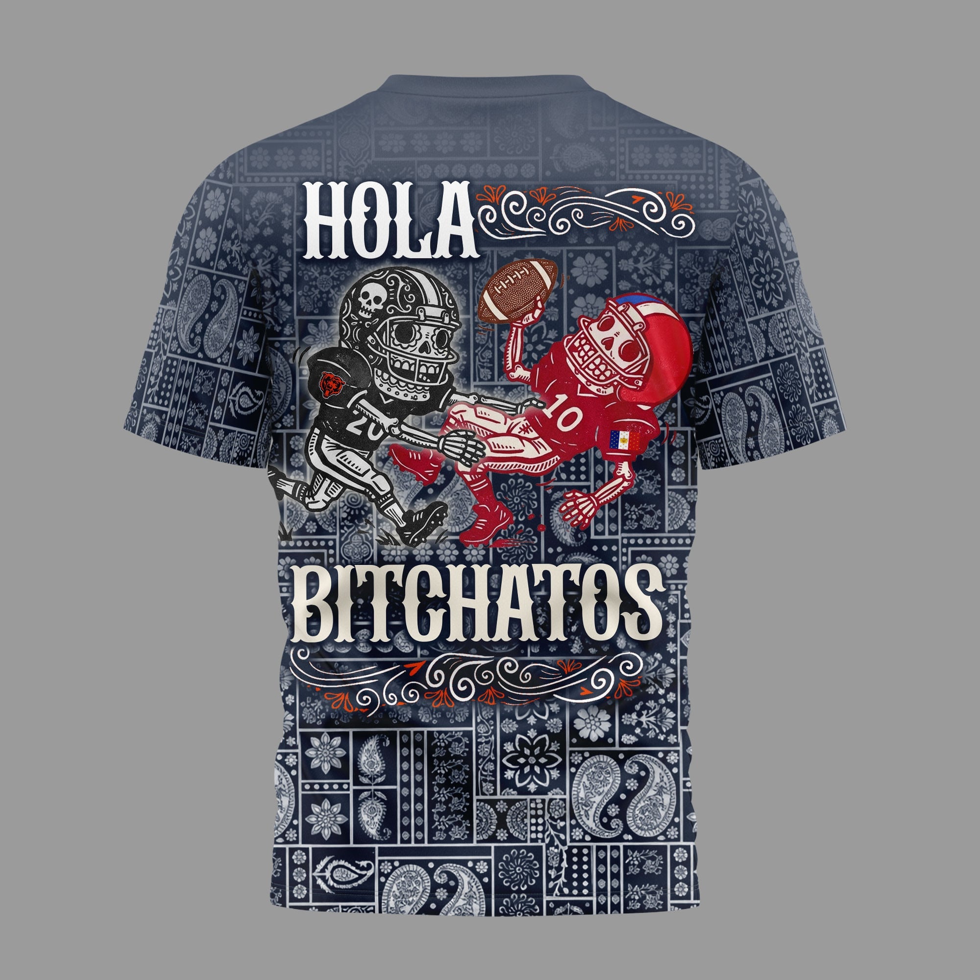 C.bears | Premium  Hola Bitchatos Cinco De Mayo 3d T-shirt Nf1