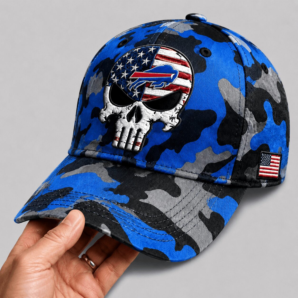 B.bills | Premium  Skull Camo Classic Cap Nf1