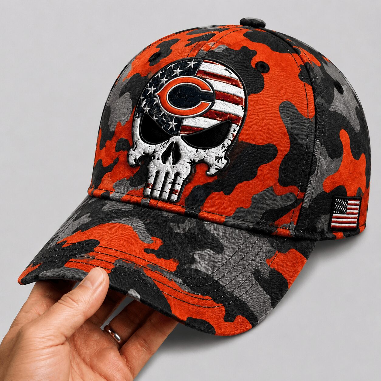 C.bears | Premium  Skull Camo Classic Cap Nf1