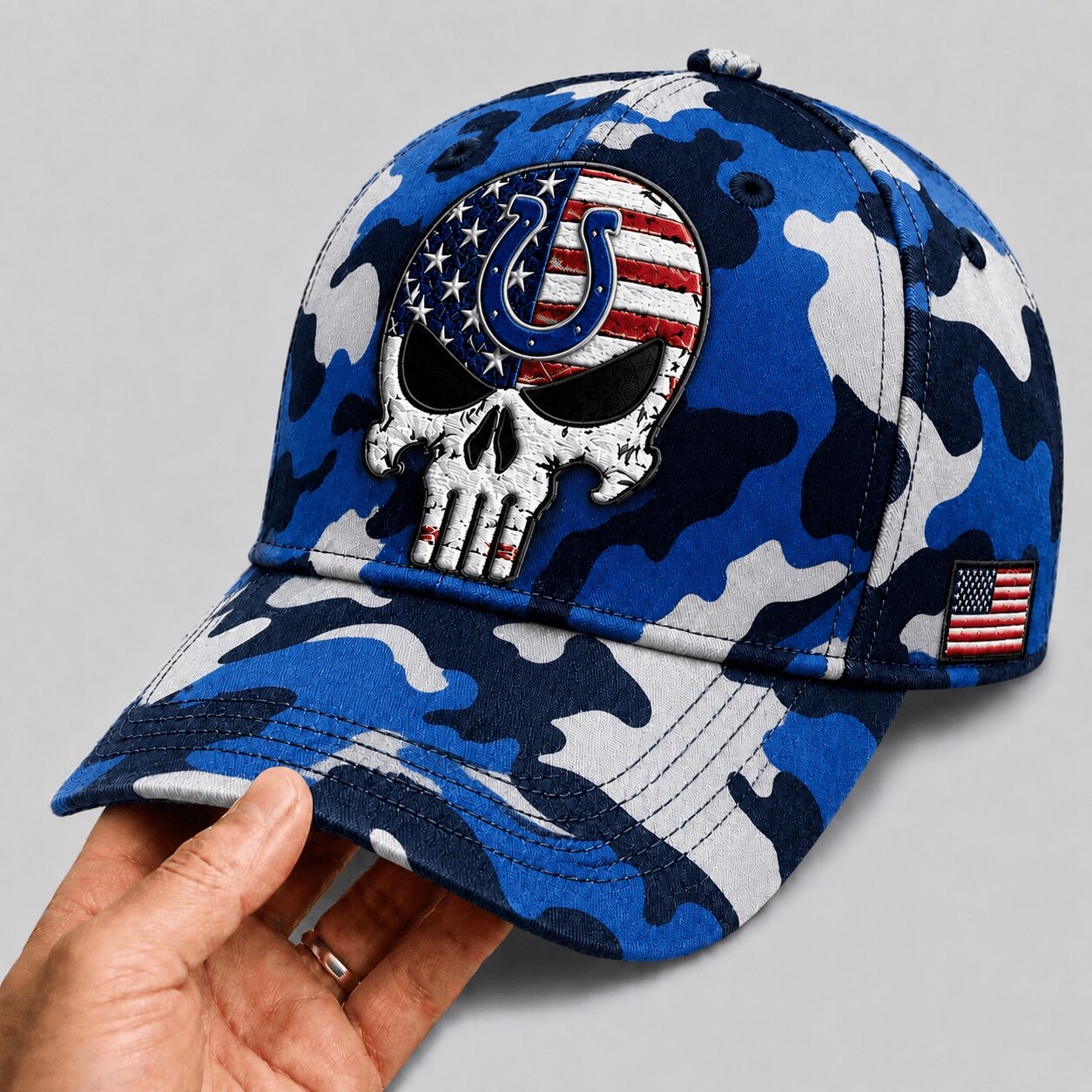 I.colts | Premium  Skull Camo Classic Cap Nf1