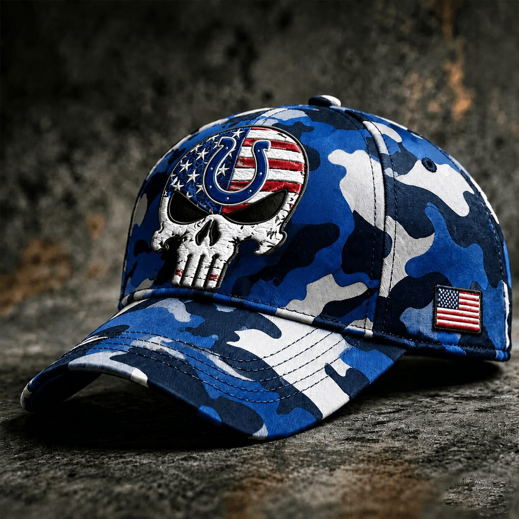 I.colts | Premium  Skull Camo Classic Cap Nf1