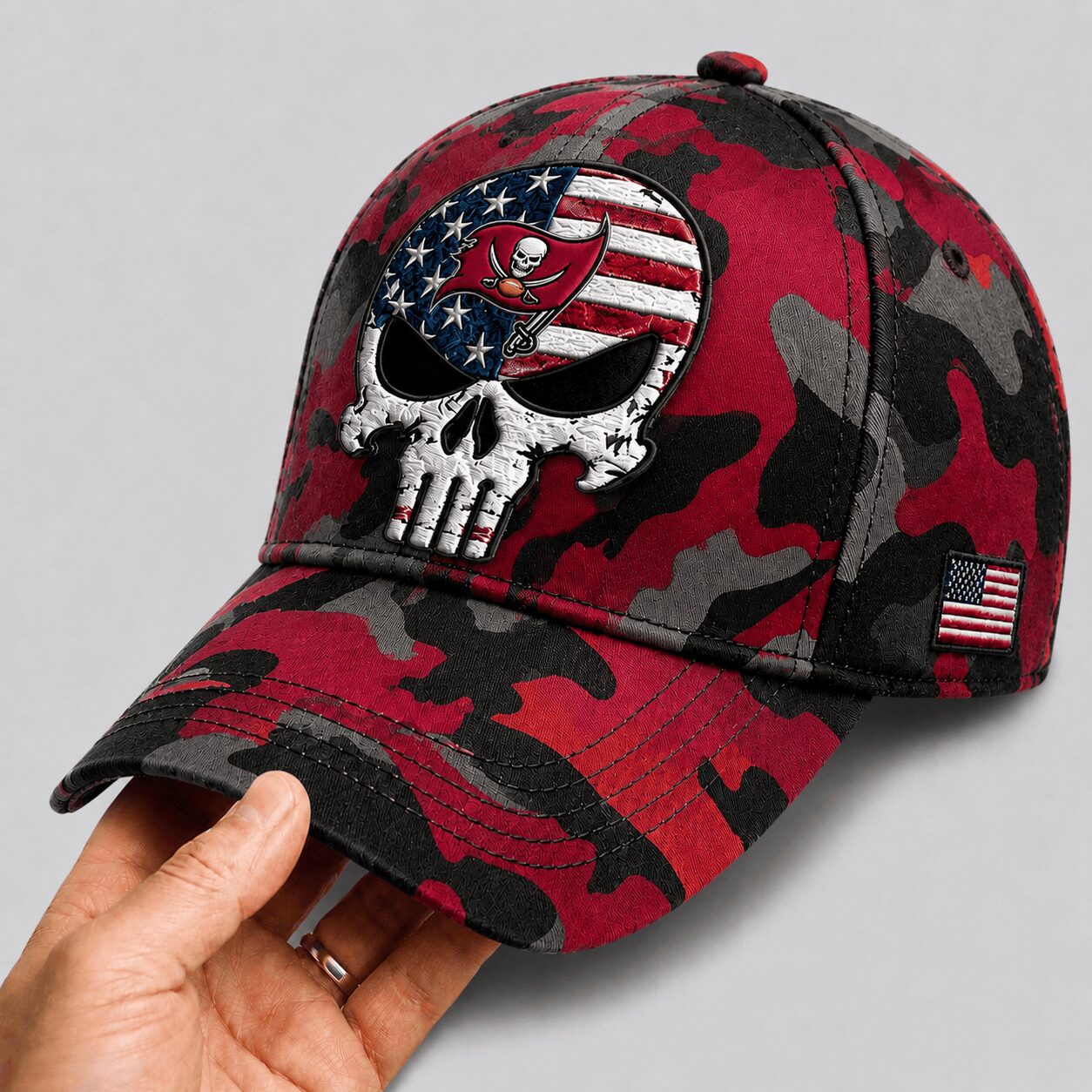 Tb.buccaneers | Premium  Skull Camo Classic Cap Nf1